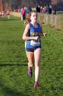 Lydia Turner (Birtley) during the 2013 Durham Cathedral Relays senior womens race.